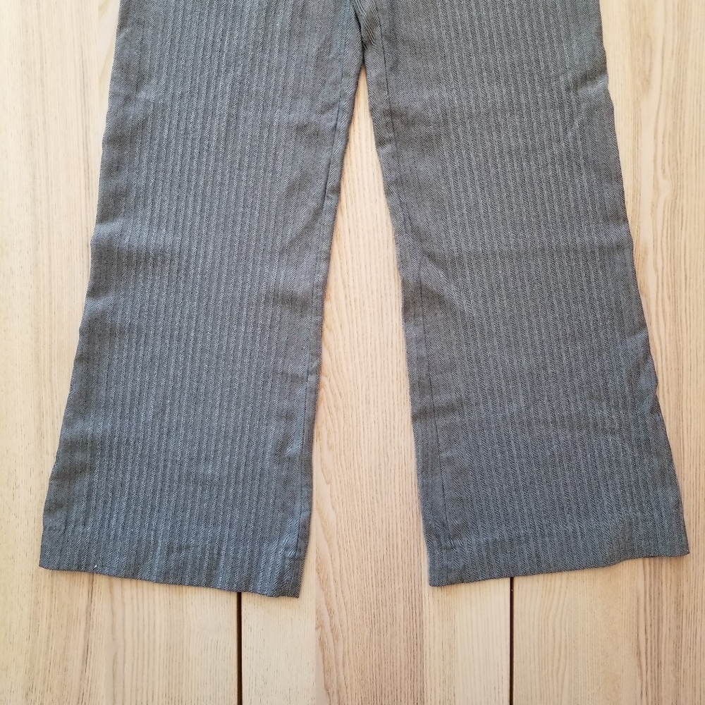 The Limited Cassidy Fit Wide Legged Pinstripe Trousers | Size 8 - Picture 3 of 8
